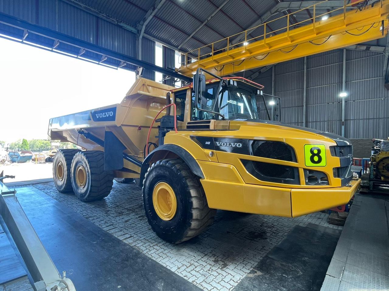Mining dump truck and heavy site equipment